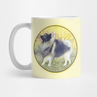 Keeshond in Aspen Mug